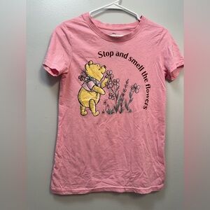 Disney Pink Winnie the Pooh Floral Tee
